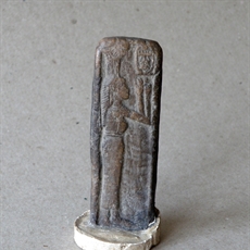 Relief plaque with goddess Neftis